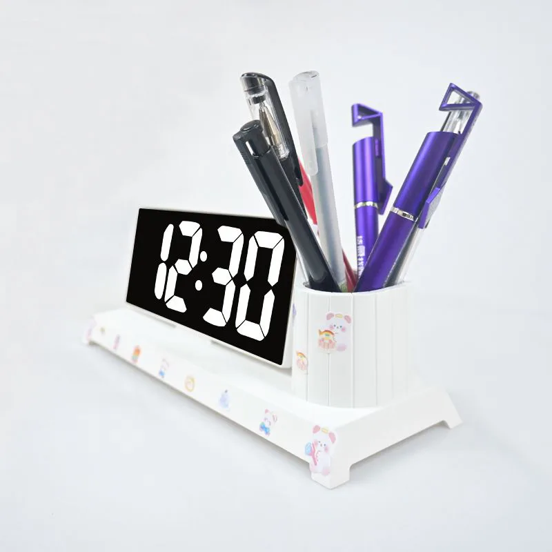 Digital Clock Pen Holder model LW1922