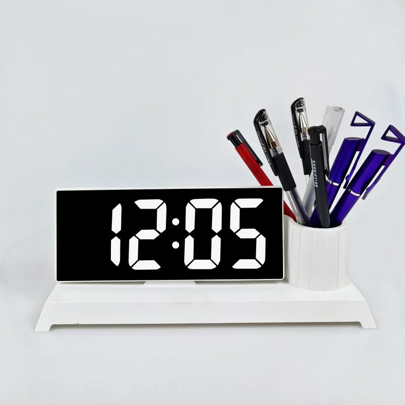 Digital Clock Pen Holder product view